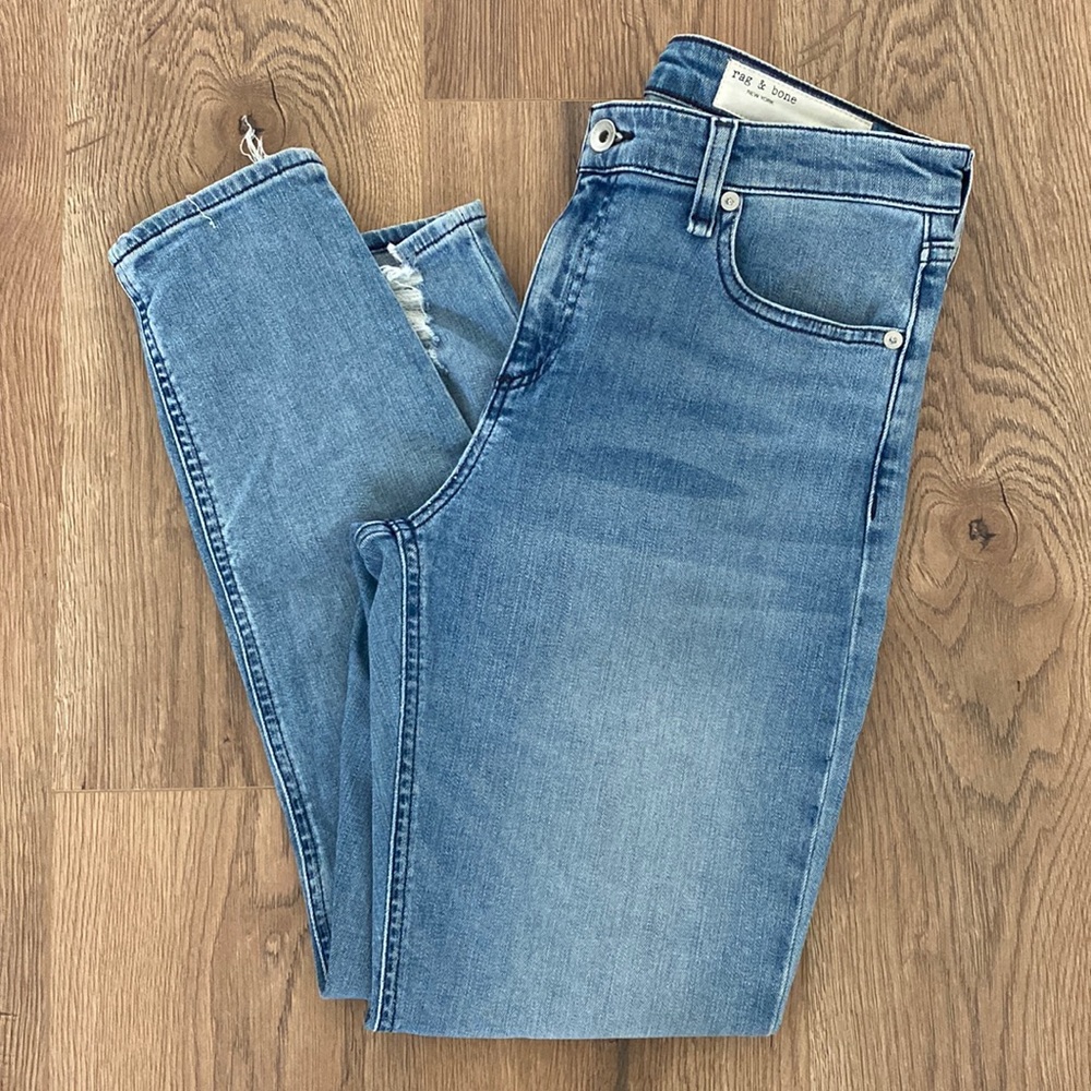 Rag & Bone Cate Mid-Rise Ankle Skinny